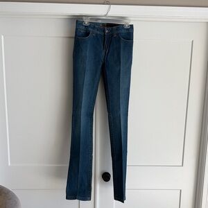 Kimes Ranch Dark Blue Women's Boot Cut Jeans. Size 2/36